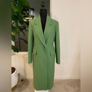 Zara Three Quarter Length Wool Coat